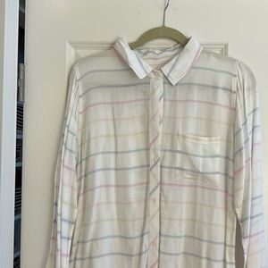 Oversized Stripped Rails Shirt Size M